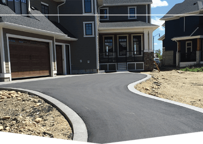 driveway and acreages paving residential